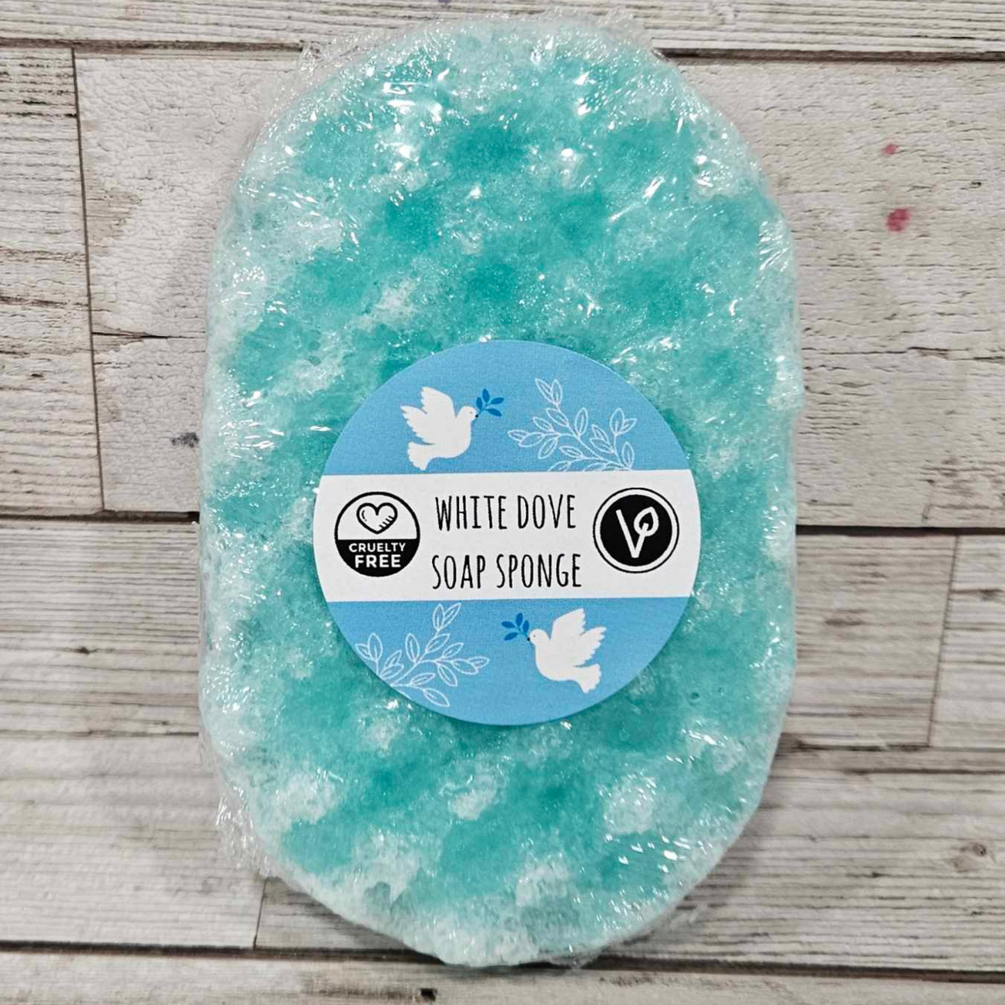 'White Dove' Exfoliating Soap Sponge