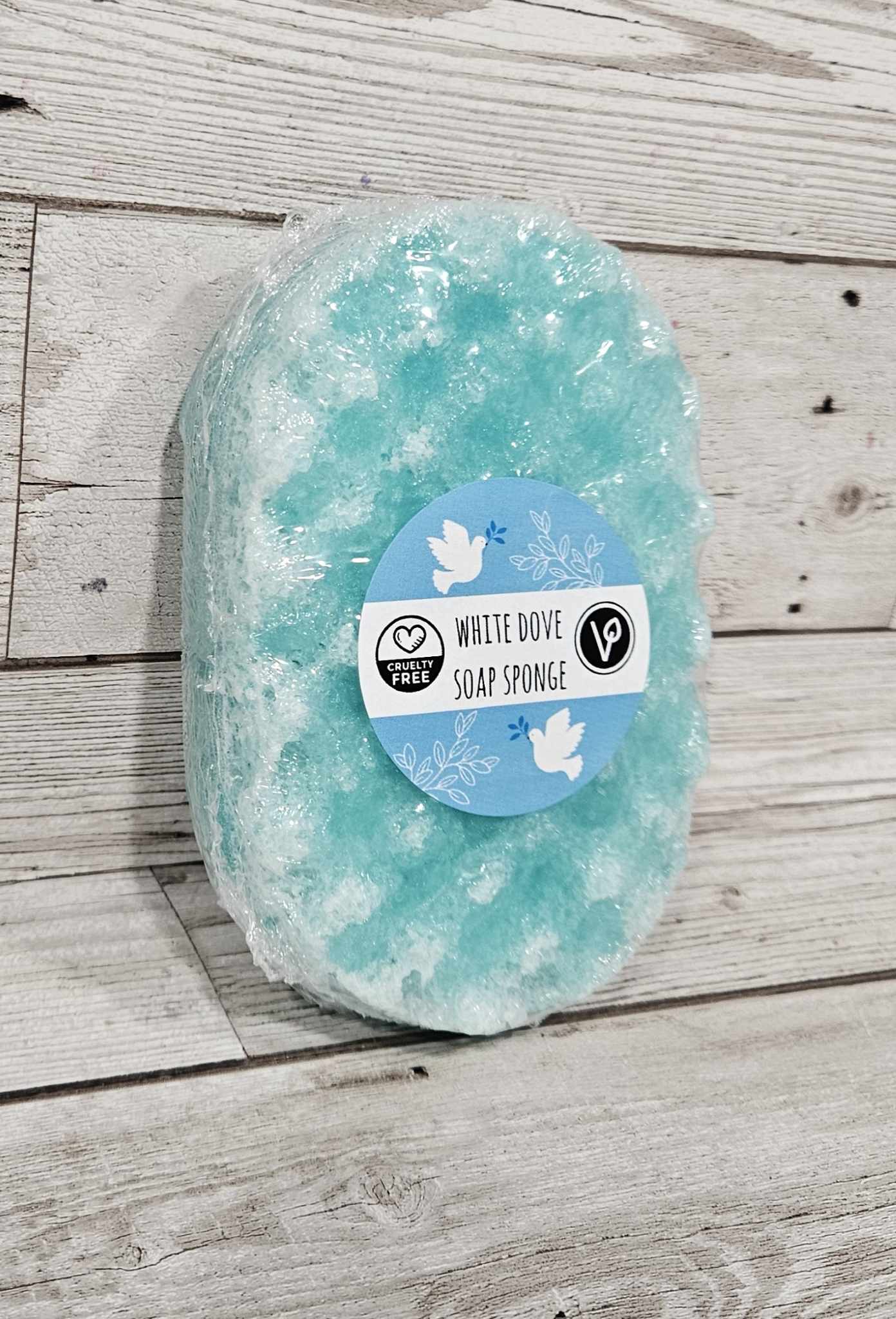 'White Dove' Exfoliating Soap Sponge