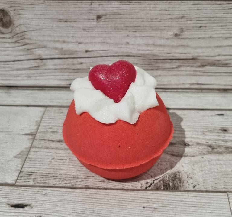 'With Love' Whipped Top Bath Bomb