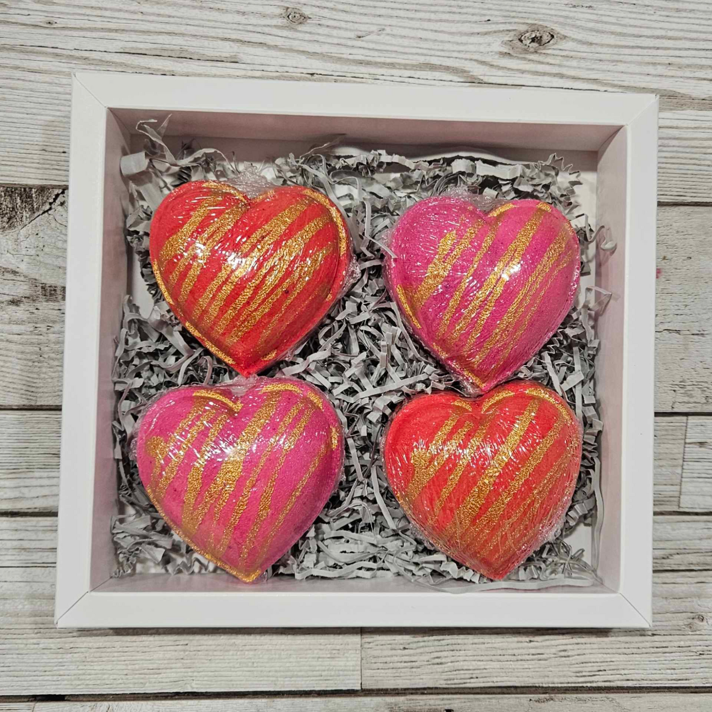 'With Love' Set of 4 Bath Bombs