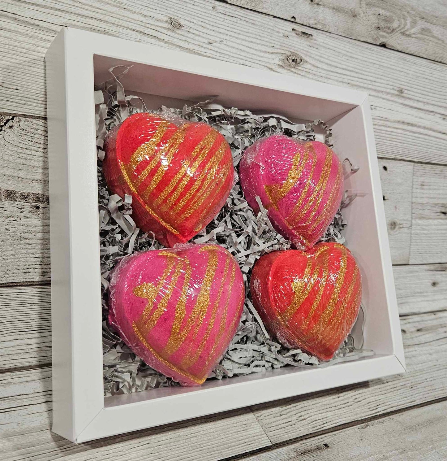 'With Love' Set of 4 Bath Bombs