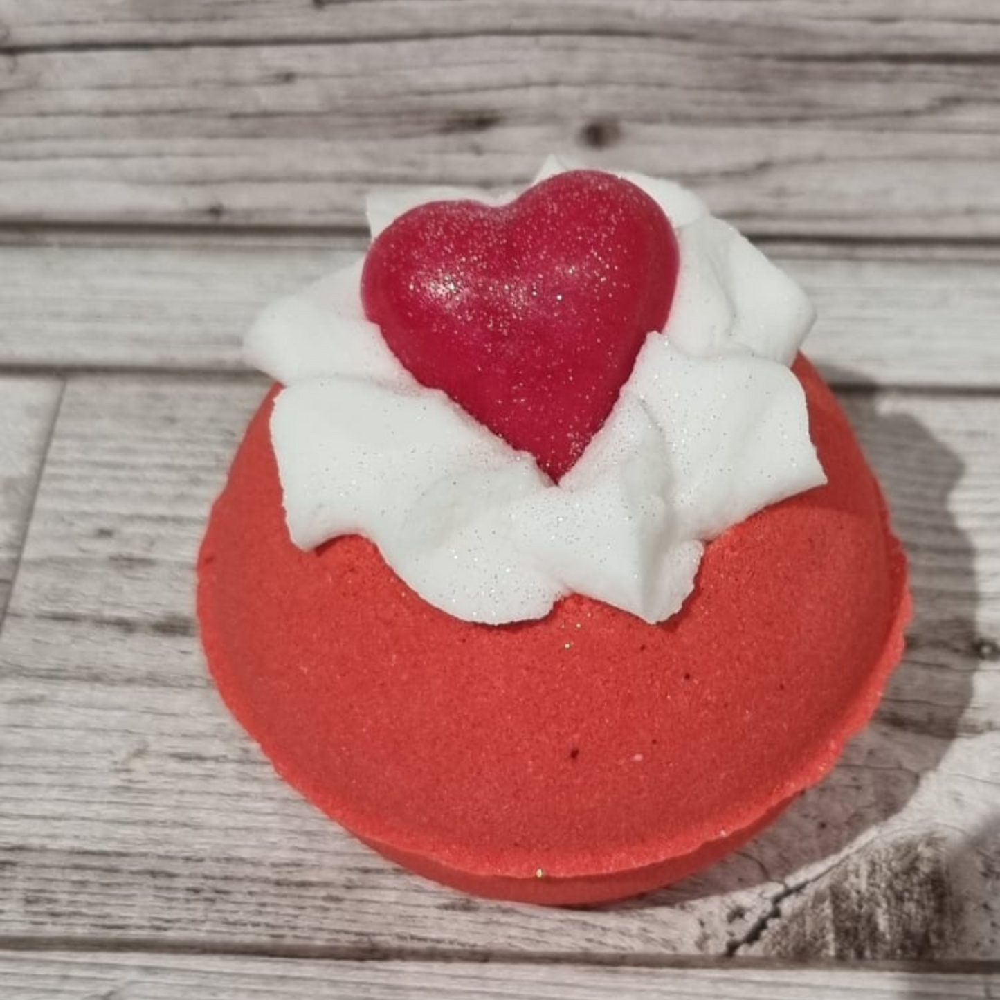 'With Love' Whipped Top Bath Bomb