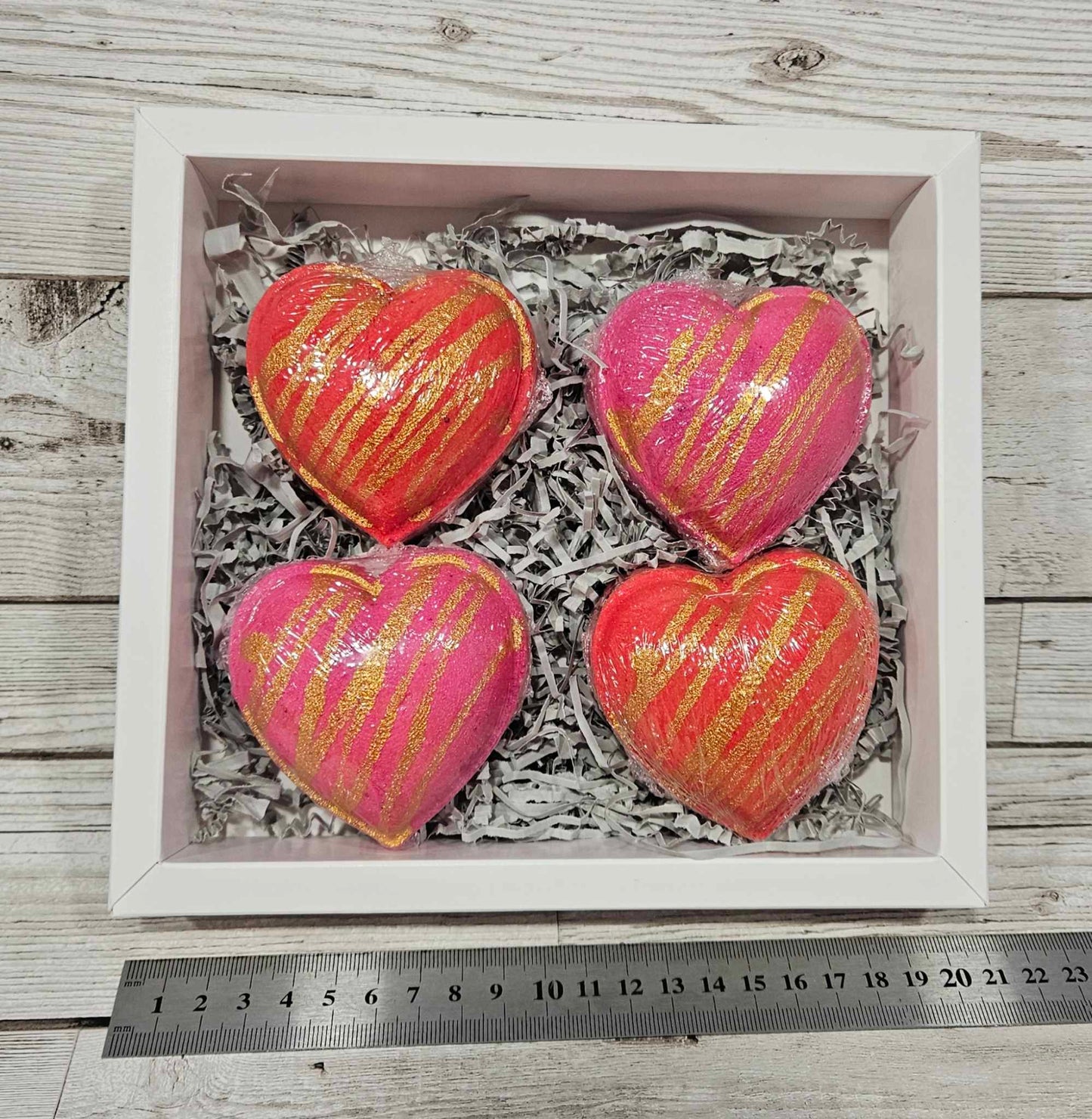 'With Love' Set of 4 Bath Bombs