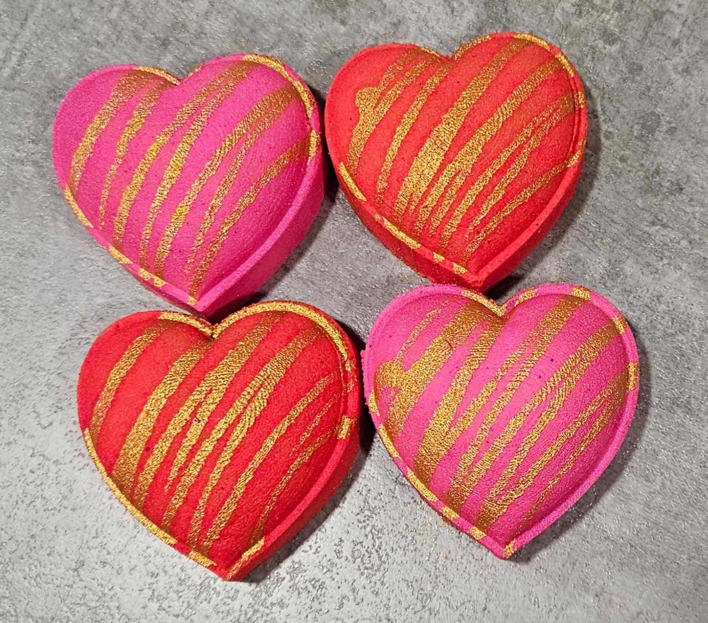 'With Love' Set of 4 Bath Bombs