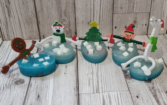 'Christmas Bendables' Soap