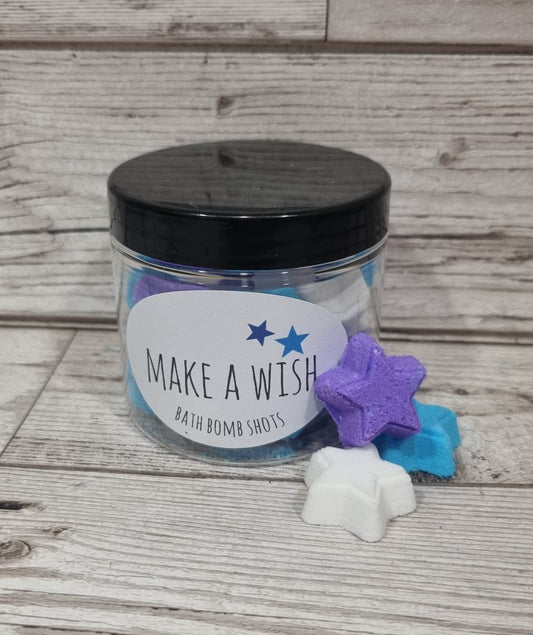 'Make a Wish' Bath Bomb Shots