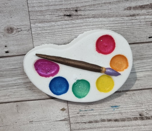 'Paint Pallet' Bath Bomb