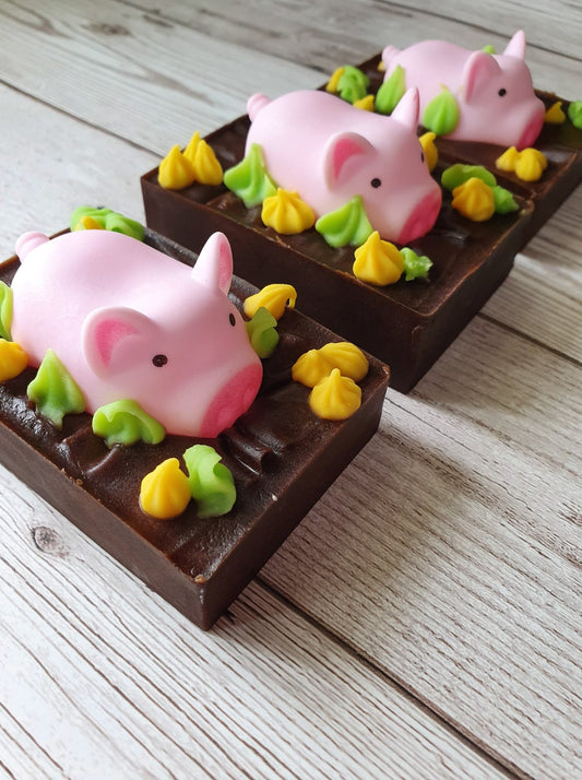 'Pigs in Mud' Soap Bar